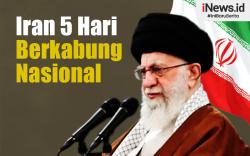 Infografis Pemimpin Tertinggi Iran Umumkan 5 Hari Berkabung Nasional