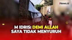 Spanduk Sekda Kota Depok Supian Suri Dicopot Satpol PP, M.Idris: Demi Allah Saya Gak Nyuruh
