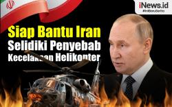 Infografis Rusia Siap Bantu Iran Selidiki Penyebab Kecelakaan Helikopter Presiden Ebrahim Raisi