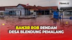 Banjir Rob Terjang Pemalang, Ratusan Rumah Warga Terendam