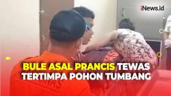 Bule Asal Prancis Tewas Tertimpa Pohon Tumbang di Padang