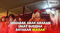 Pawai Waisak Nasional, Ribuan Umat Buddha Ikuti Arak-arakan dari Candi Mendut menuju Candi Agung Borobudur