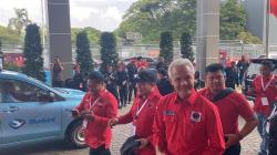Megawati hingga Ganjar Tiba di Arena Rakernas V PDIP