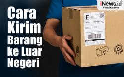 Infografis Cara Mudah Mengirim Barang ke Luar Negeri