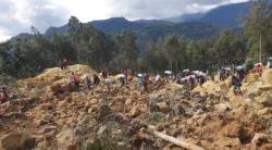 300 Orang Lebih dan 1.180 Rumah Terkubur Longsor di Papua Nugini 