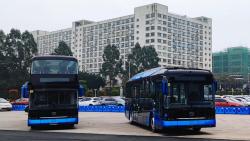 Produsen China Bersiap Kuasai Eropa, BYD Kirim 100 Bus Listrik ke London