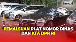 Polda Metro Jaya Ungkap Pemalsuan Plat Nomor Dinas dan KTA DPR RI