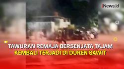 Gunakan Senjata Tajam dan Petasan, Tawuran Remaja kembali Terjadi di Duren Sawit Jakarta Timur