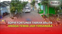 Sopir Fortuner yang Tabrak Balita hingga Tewas di Sidoarjo Resmi Tersangka<