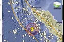 BMKG Sebut Gempa M 6,2 di Sinabang Simeuleu Aceh Jenis Gempa Bumi Dangkal