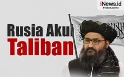 Infografis Rusia Akui Taliban sebagai Pemegang Kekuasaan di Afghanistan