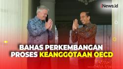 Bertemu Sekjen OECD di Istana Bogor, Jokowi Bahas Perkembangan Proses Keanggotaan