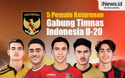 Infografis 5 Pemain Keturunan Gabung Timnas Indonesia U-20