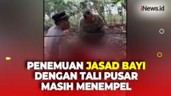 Jasad Bayi Bertali Pusar Ditemukan di Taman Jalur Sepeda Banjir Kanal Timur Duren Sawit