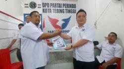 Partai Perindo Tebingtinggi Apresiasi Kadernya Anthony Cahyadi Maju Bakal Calon Wawali<