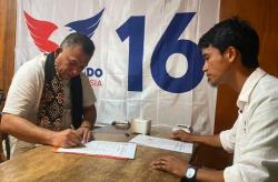 Pilkada Karo 2024, Pengusaha Bobby Tarigan Daftar Bacabup ke Perindo