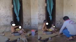 Viral Kakak Adik di Bolmong Diduga Ditelantarkan Ibu Kandung, Lihatnya Bikin Nangis<