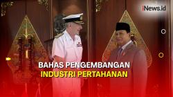 Prabowo Bahas Pengembangan Industri Pertahanan dengan Panglima Angkatan Bersenjata Inggris