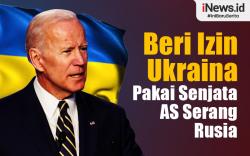 Infografis Joe Biden Beri Izin Ukraina Pakai Senjata AS Serang Rusia