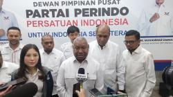 Didukung Partai Perindo, Dominggus Mandacan Janji Jaga Kerukunan di Papua Barat