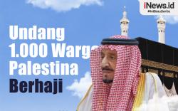 Infografis Raja Salman Undang 1.000 Warga Palestina Berhaji Tahun Ini