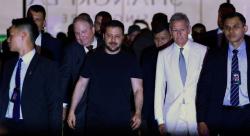 Dikawal Ketat, Presiden Zelensky Hadiri Forum Keamanan Dialog Shangri-La di Singapura