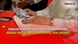 Ribuan Jemaah Haji Aceh di Makkah Terima Dana Wakaf Baitul Asyi Senilai 1.500 Riyal 