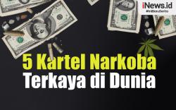 Infografis 5 Kartel Narkoba Terkaya Sepanjang Sejarah di Dunia