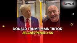 Dulu Melarang, Kini Donald Trump Main TikTok Jelang Pemilu AS