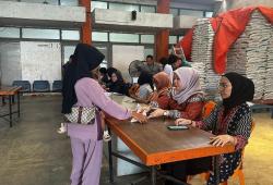 Penyaluran Bansos Lancar, Petugas Kantorpos Koordinasi dengan Pendamping PKH