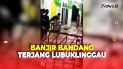 Detik-Detik Banjir Bandang Terjang Lubuklinggau, 1 Balita Hilang dan Puluhan Rumah Warga Rusak