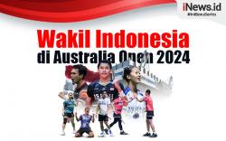 Infografis Update Daftar Wakil Indonesia di Australia Open 2024