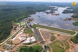 Bendungan Sepaku Semoi Diresmikan, Jadi Sumber Air Baku di IKN