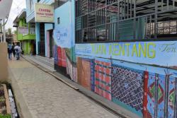 Berkat BRI, Klaster Usaha Kain Tuan Kentang Palembang Naik Kelas