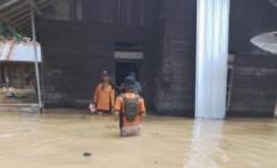 Banjir Masih Rendam 2 Desa di Lamandau Kalteng, Ketinggian Air Capai 2 Meter