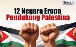 Infografis Daftar Negara di Eropa Akui Kemerdekaan Palestina