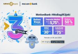 Menapaki Usia ke-3, MotionBank Hadirkan Ragam Inovasi Layanan Perbankan Digital