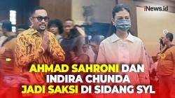 Ahmad Sahroni dan Indira Chunda Jadi Saksi di Sidang SYL Hari Ini