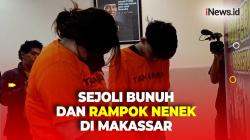 Tergiur Kekayaannya, Sejoli Mahasiswa Hukum Bunuh dan Rampok Nenek di Makassar