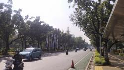 Jelang Demo Buruh Tolak Tapera, Lalu Lintas di Jalan Medan Merdeka Selatan Lancar