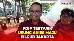 Respons Anies usai Dilirik PDIP dalam Pilgub Jakarta