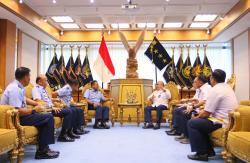 Audiensi KSAU bersama ASABRI