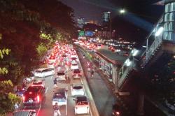 Usai Pertandingan Timnas Indonesia vs Irak, Lalu Lintas Jakarta Macet Parah