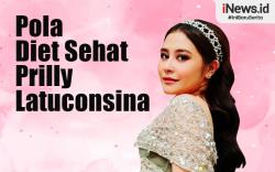 Infografis Pola Diet Prilly Latuconsina Bisa Bikin Berat Badan Turun 10 Kg