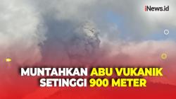 Erupsi Gunung Ile Lewotobi Laki-Laki di Flores Muntahkan Abu Vukanik Setinggi 900 Meter