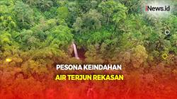Terpukau Keindahan Air Terjun Rekasan di Kaki Gunung Semeru Lumajang
