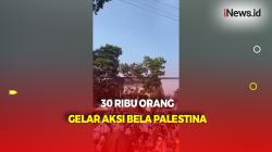 Berunjuk Rasa di Depan DPRD Jabar, 30 Ribu Orang Dukung Kemerdekaan Palestina