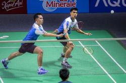 Sabar - Reza Lolos ke Semifinal Indonesia Open 2024