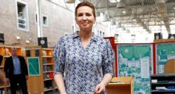 Perdana Menteri Denmark Mette Frederiksen Dipukul Orang Tak Dikenal