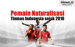 Infografis Daftar Pemain Naturalisasi Timnas Indonesia sejak 2010